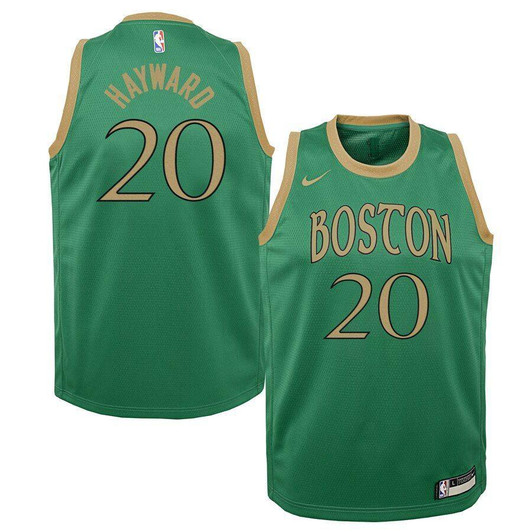 Gordon Hayward Boston Celtics  Jersey Green City Edition