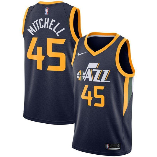 Donovan Mitchell Utah Jazz Jersey Icon Edition Navy 2019
