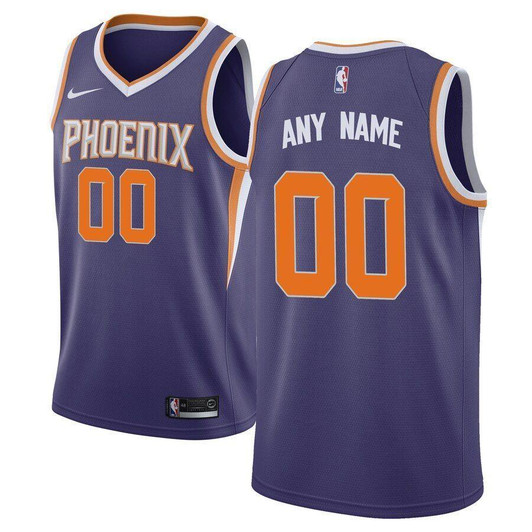 Phoenix Suns Custom Jersey Purple Icon Edition 2019