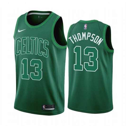Celtics Tristan Thompson 2020-21 Earned Edition Green Jersey