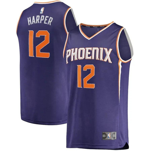 Jared Harper Phoenix Suns Fast Break Player Jersey - Icon Edition - Purple