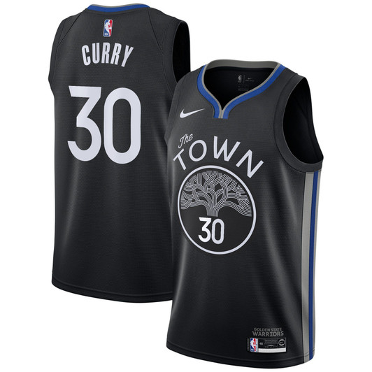 Golden State Warriors Nike City Edition Swingman Jersey - Stephen Curry -