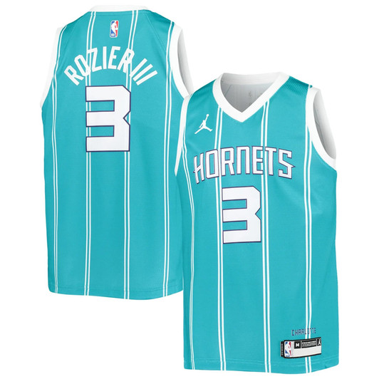 Terry Rozier Charlotte Hornets Jordan Brand  2020/21 Swingman Jersey - Icon Edition – Teal