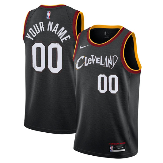 Cleveland Cavaliers Nike City Edition Swingman Jersey - Custom -  - 2020