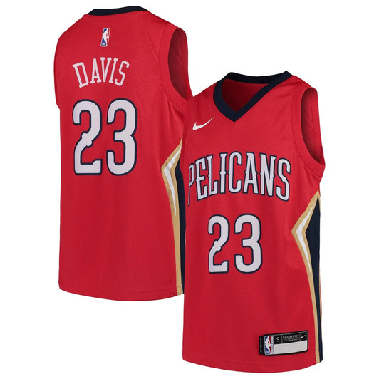 Anthony Davis New Orleans Pelicans Nike Youth Swingman Jersey - Red