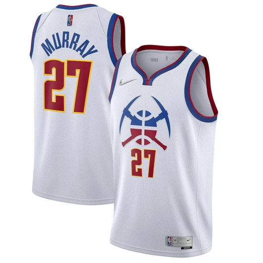 Denver Nuggets Nike Earned Edition Swingman Jersey - Jamal Murray - Youth