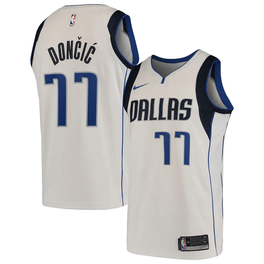 Luka Doncic Dallas Mavericks Nike Swingman Jersey - Association Edition - White