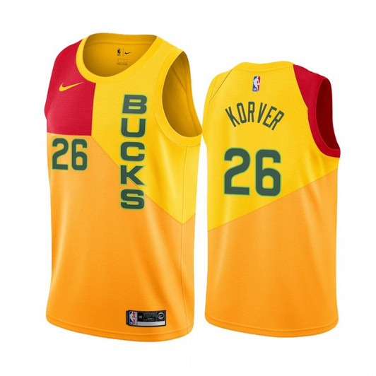 Milwaukee Bucks Kyle Korver #26 City Men'S Jersey