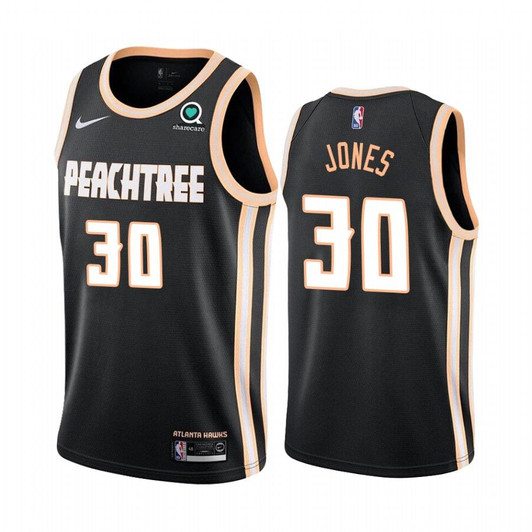 Atlanta Hawks Damian Jones #30 City Men'S Jersey