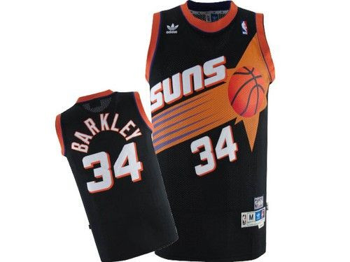 Phoenix Suns 34 Charles Barkley Tanktop Jersey Black 1993-94 Hardwood Classics