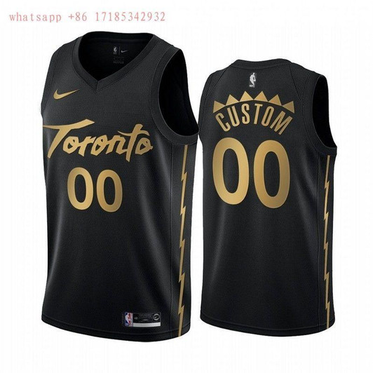 Toronto Raptors 2020 City Edition New Arrival Personalized Custom Black jersey Custom Jersey