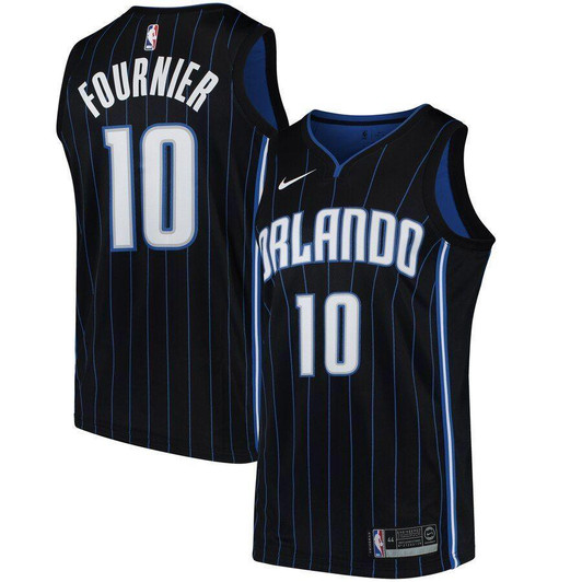 Evan Fournier Orlando Magic Jersey Statement Edition Black 2019