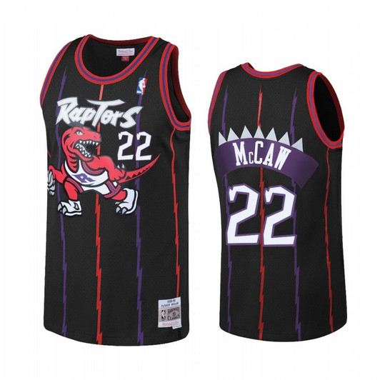 Patrick Mccaw #22 Toronto Raptors Black Reload Jersey