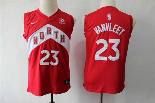 Toronto Raptors Fredderick Vanvleet #23 Nba 2020 New Arrival Red Jersey