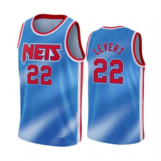 Brooklyn Nets Caris Levert #22 2020 Nba New Arrival Blue Jersey