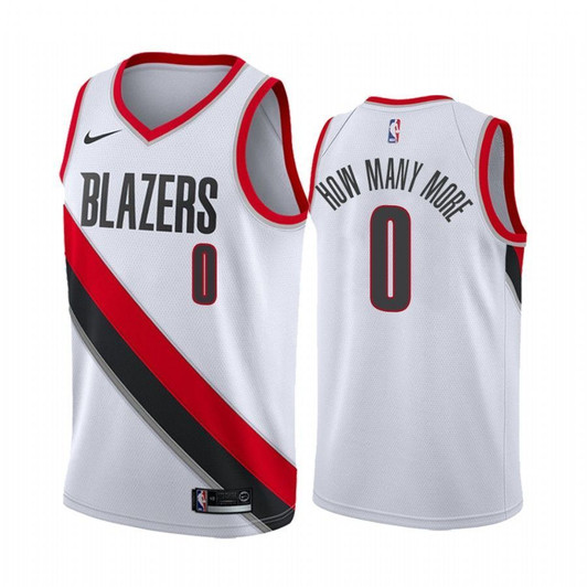 Men'S Damian Lillard How Many More Blazers Association Jersey
