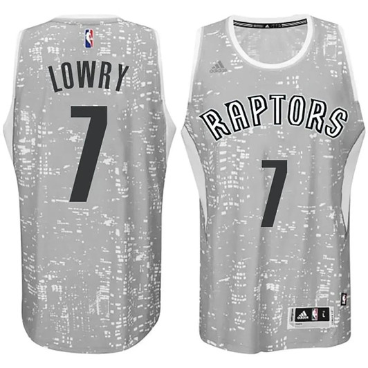 Raptors Male Kyle Lowry #7 City Edition Black Nba Jersey