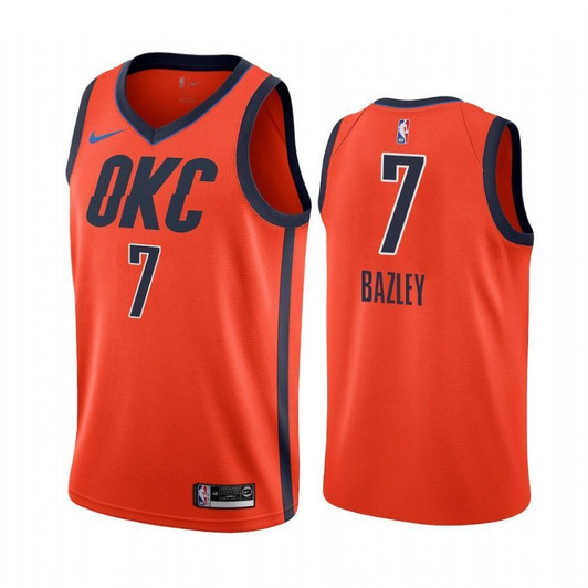 Oklahoma City Thunder Darius Bazley Earned 2021-20 Jersey