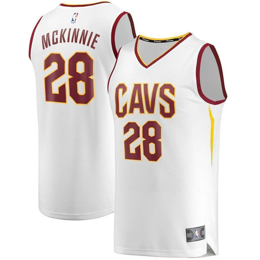 Alfonzo Mckinnie Cleveland Cavaliers Fanatics Branded Fast Break Player Association Edition White 3D Jersey