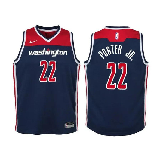 Wizards  Otto Porter Jr. #22 Statet Edition Navy Jersey