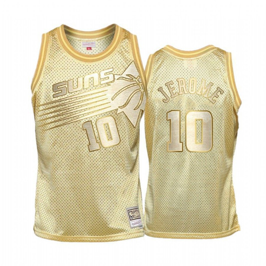 Men'S Ty Jerome #10 Phoenix Suns Golden Hwc Limited Nba Jersey