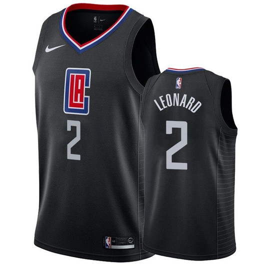 Men'S Los Angeles Clippers Kawhi Leonard #2 Statet Jersey