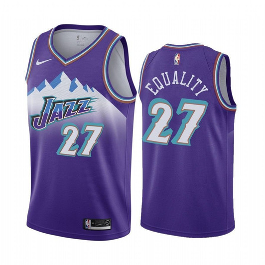 Men'S Rudy Gobert Equality Jazz Classic Jersey