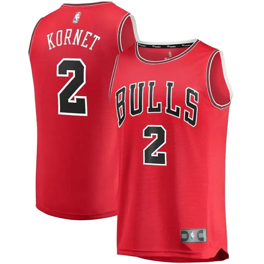 Luke Kornet Chicago Bulls Fast Break Player Jersey - Icon Edition - Red