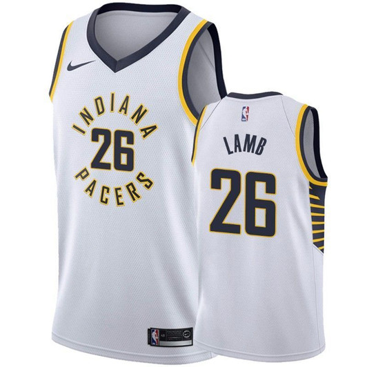 Men'S Indiana Pacers Jeremy Lamb #26 Association Jersey