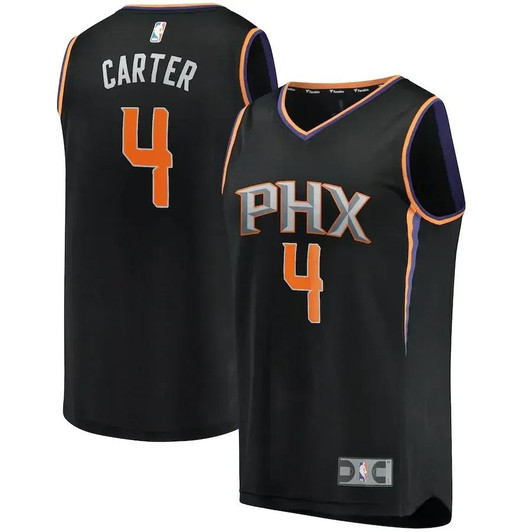 Jevon Carter Phoenix Suns Fast Break Player Nba Jersey - Statement Edition - Black