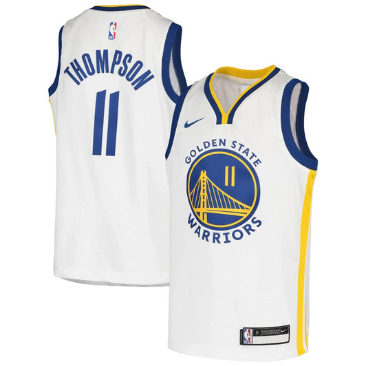 Klay Thompson Golden State Warriors Nike Replica Replica Replica  2020/21 Swingman Jersey - Association Edition – White