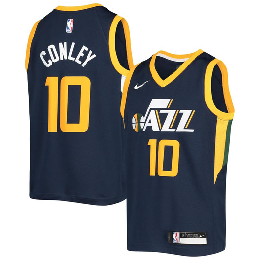 Mike Conley Utah Jazz Nike Replica Replica Replica  2020/21 Swingman Jersey – Navy - Icon Edition