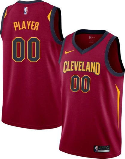 Nike Men'S Full Roster Cleveland Cavaliers Red Dri-Fit Swingman Jersey