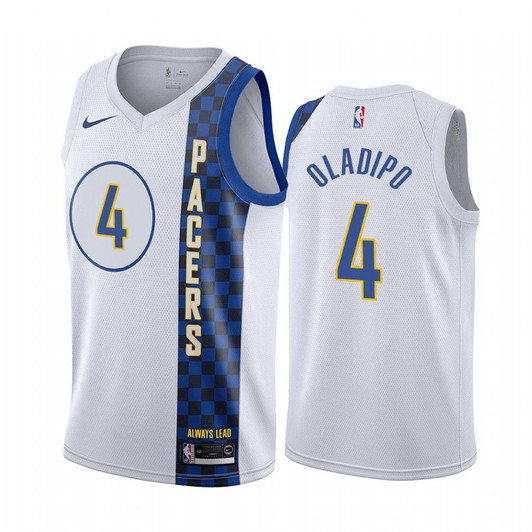 Victor Oladipo Indiana Pacers 2019-20 City White Jersey
