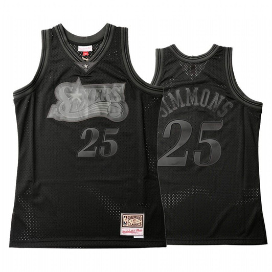 Philadelphia 76Ers Ben Simmons #25 Throwback Tonal Jersey Men'S