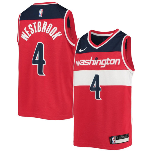 Russell Westbrook Washington Wizards Nike  2020/21 Swingman Jersey - Icon Edition Red