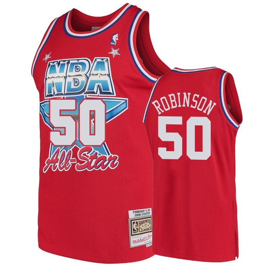 Spurs Men'S David Robinson #50 1991 Nba All-Star Hardwood Classics Eastern Conference Jersey
