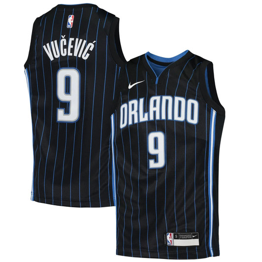 Nikola Vucevic Orlando Magic Nike  2020/21 Swingman Jersey - Icon Edition – Black
