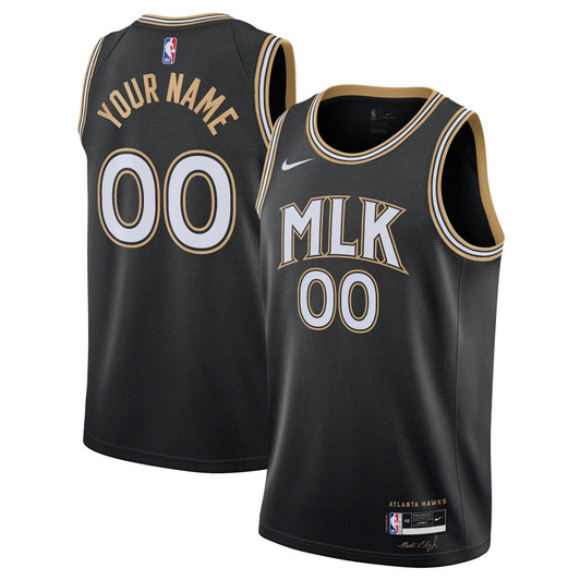 Atlanta Hawks Nike City Edition Swingman Jersey - Custom - Youth - 2020