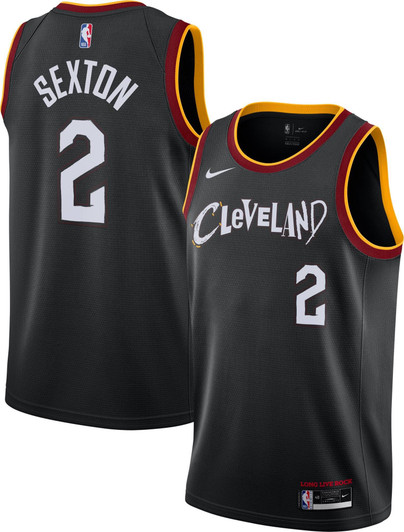 Nike Men'S 2020-21 City Edition Cleveland Cavaliers Collin Sexton #2 Dri-Fit Swingman Jersey