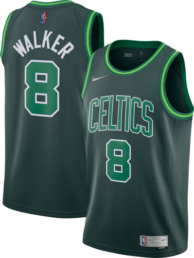Nike Men'S Boston Celtics 2021 Earned Edition Kemba Walker Dri-Fit Swingman Jersey