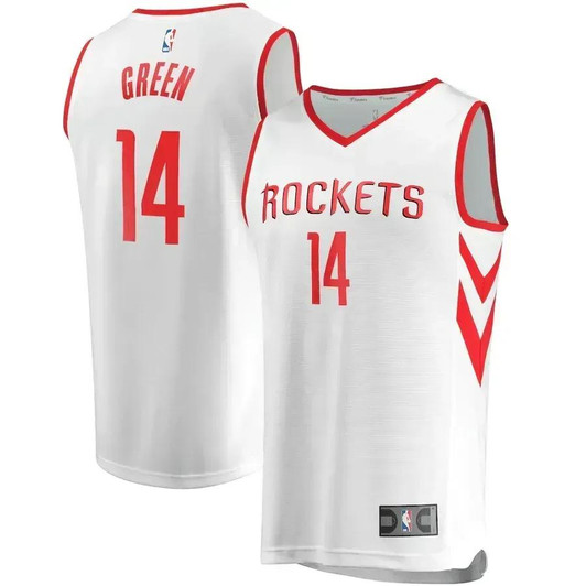 Gerald Green Houston Rockets Fast Break Player Replica Jersey - Association Edition - White