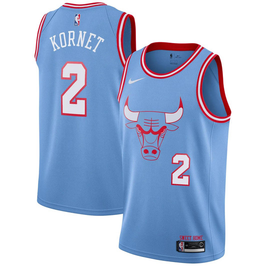 Chicago Bulls Nike Replica Replica Replica City Edition Swingman Jersey - Luke Kornet - Mens