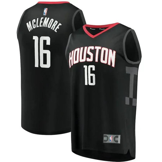 Ben Mclemore Houston Rockets Fast Break Player Replica Jersey - Statement Edition - Black