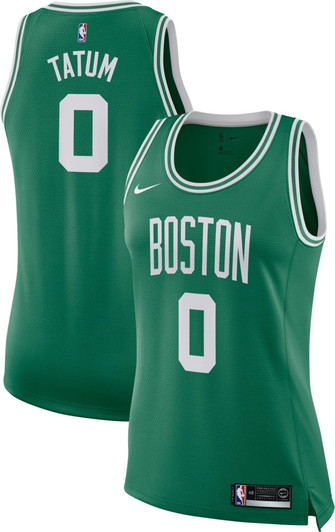 Nike Women'S Boston Celtics Jayson Tatum #0 Kelly Green Dri-Fit Swingman Jersey