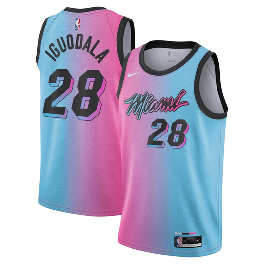 Miami Heat Nike City Edition Swingman Jersey - Andre Iguodala - Youth - 2020