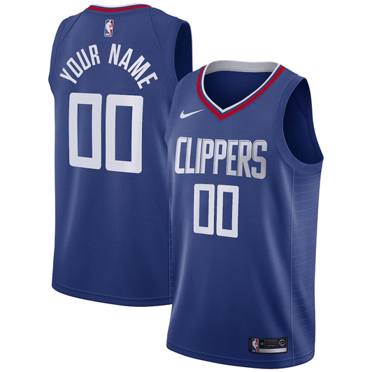 Los Angeles Clippers Nike Icon Swingman Jersey - Custom - Mens