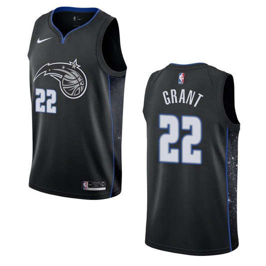 Orlando Magic 22 Jerian Grant City Edition Swingman Black 3D Jersey