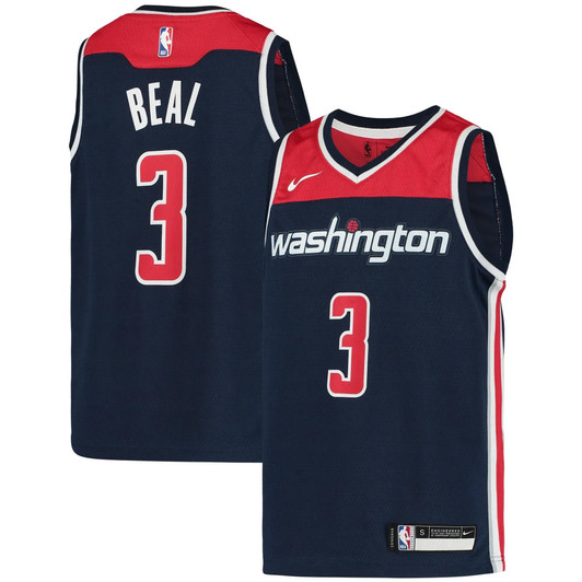 Bradley Beal Washington Wizards Nike  Swingman Jersey - Statement Edition - Navy