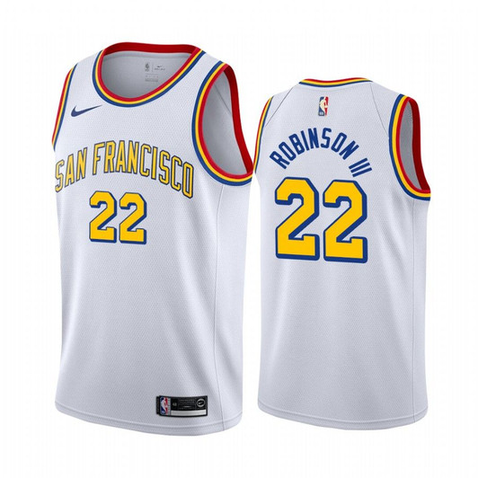 Golden State Warriors Glenn Robinson Iii White 2019-20 Classic Edition Jersey
